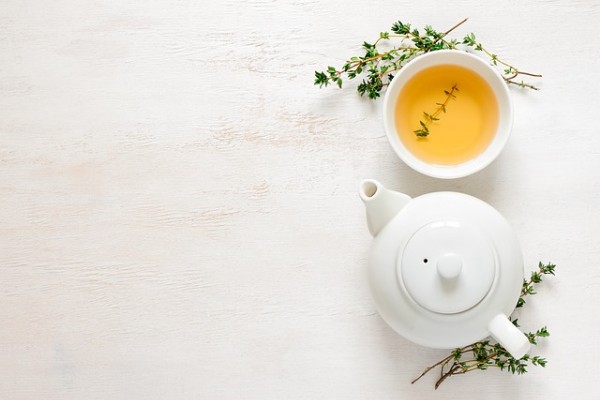 Tea-Mix of tea and herbs
