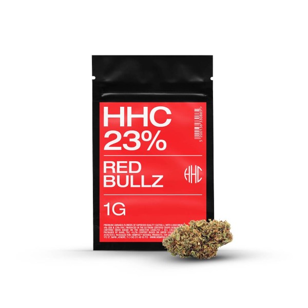 Ανθός κάνναβης Red Bullz HHC 23% 1gr