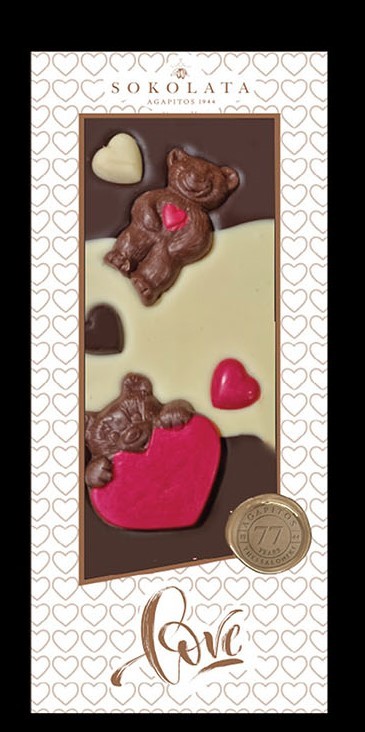 Σοκολάτα Teddies 3D 100gr