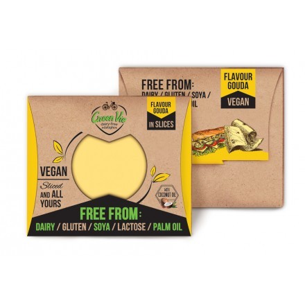 Vegan Cheese with Gouda Flavor Slices 180gr (Expires 21/10)